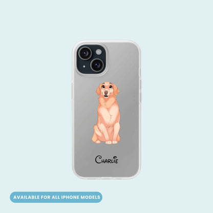 Custom Cartoon Pet iPhone Case