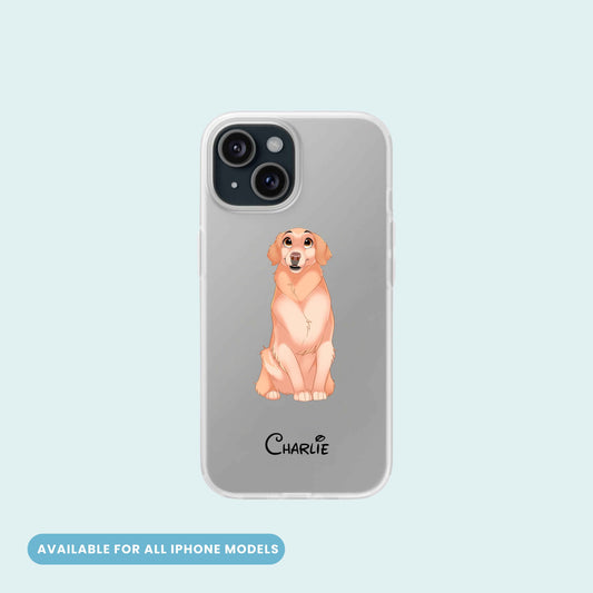 Custom Cartoon Pet iPhone Case