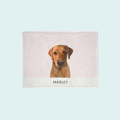 Custom Modern Pet Blanket