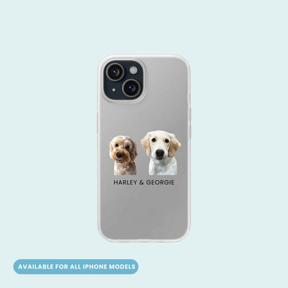 Custom Modern Pet iPhone Case