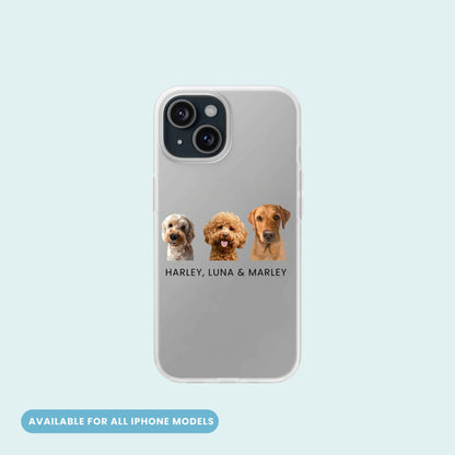 Custom Modern Pet iPhone Case