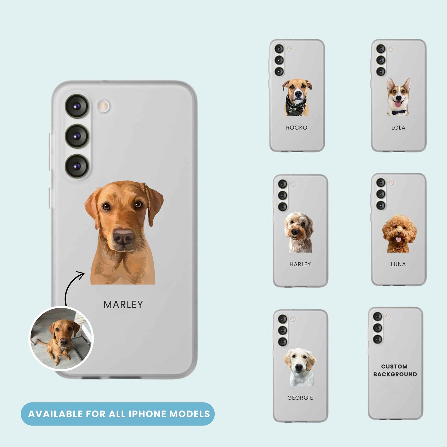 Custom Modern Pet Samsung Phone Case  - 2 Pet