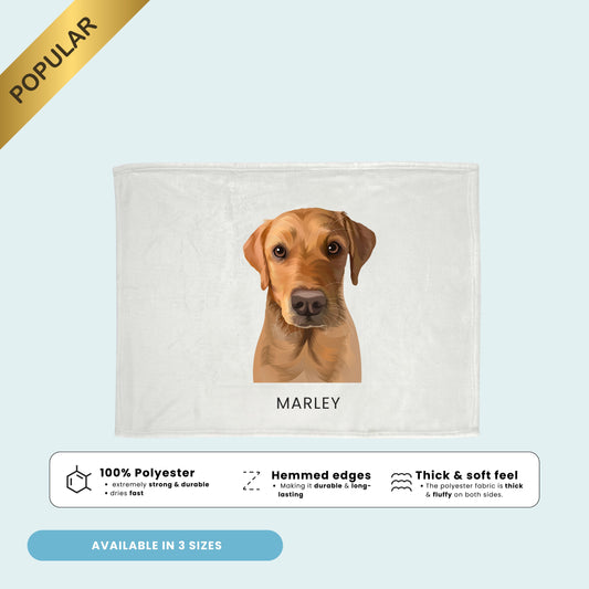 Custom Modern Pet Blanket